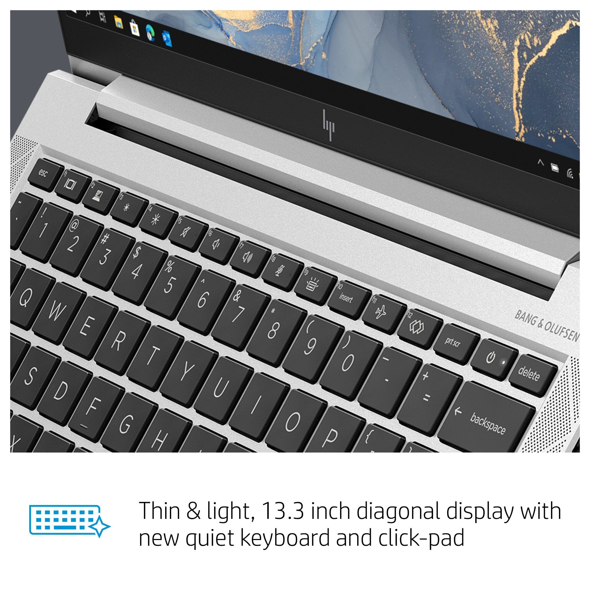 HP EliteBook 830 G7 Laptop - 33.8 cm (13.3") - Touchscreen - Intel® Core™ i5-10210U - 8 GB DDR4-SDRAM - 256 GB SSD - Wi-Fi 6 - Windows 10 Pro - Silver