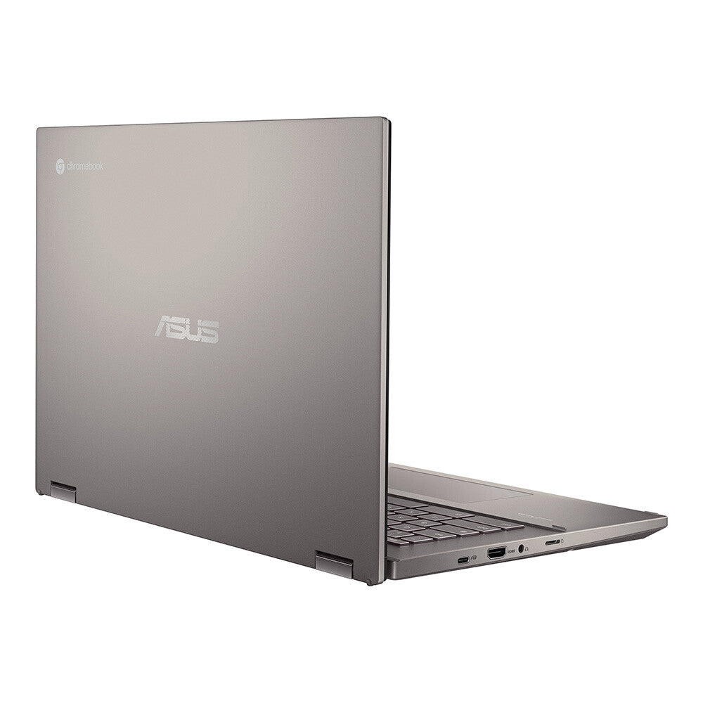 ASUS Chromebook CM34 Flip - 35.6 cm (14") - Touchscreen - AMD Ryzen™ 3 7320C - 8 GB LPDDR5-SDRAM - 128 GB SSD - Wi-Fi 6 - ChromeOS - Grey