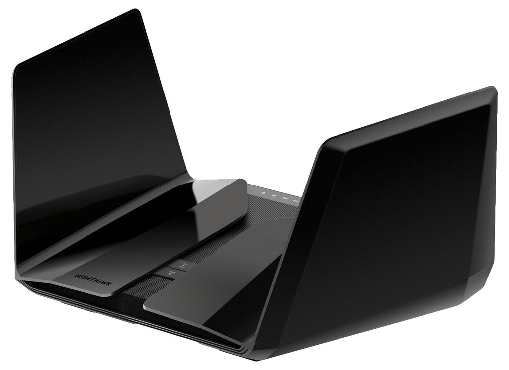 NETGEAR RAX200 - Gigabit Ethernet Tri-band (2.4 GHz / 5 GHz / 5 GHz) wireless router in Black