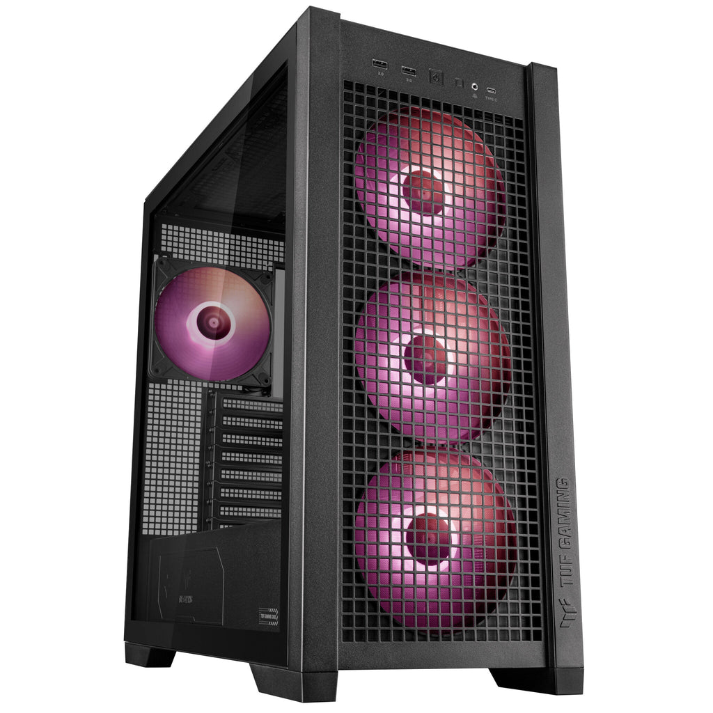 Asus TUF Gaming GT302 ARGB - ATX Mid Tower Case in Black