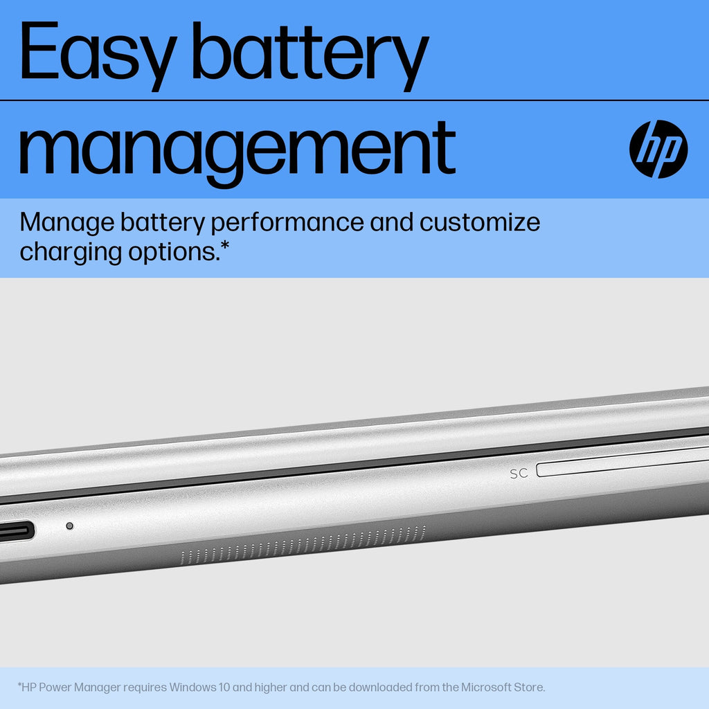 HP EliteBook 860 16 G10 Laptop - 40.6 cm (16") - Intel® Core™ i5-1335U - 8 GB DDR5-SDRAM - 512 GB SSD - Wi-Fi 6E - Windows 11 Pro - Silver