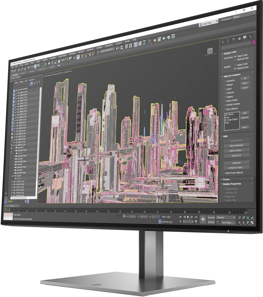 HP Z27U G3 - 68.6 cm (27") - 2560 x 1440 pixels Quad HD Monitor