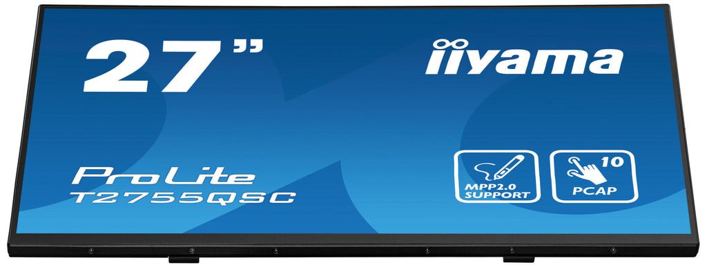iiyama ProLite T2755QSC-B1 - 68.6 cm (27") - 2560 x 1440 pixels Full HD LCD Touchscreen Monitor