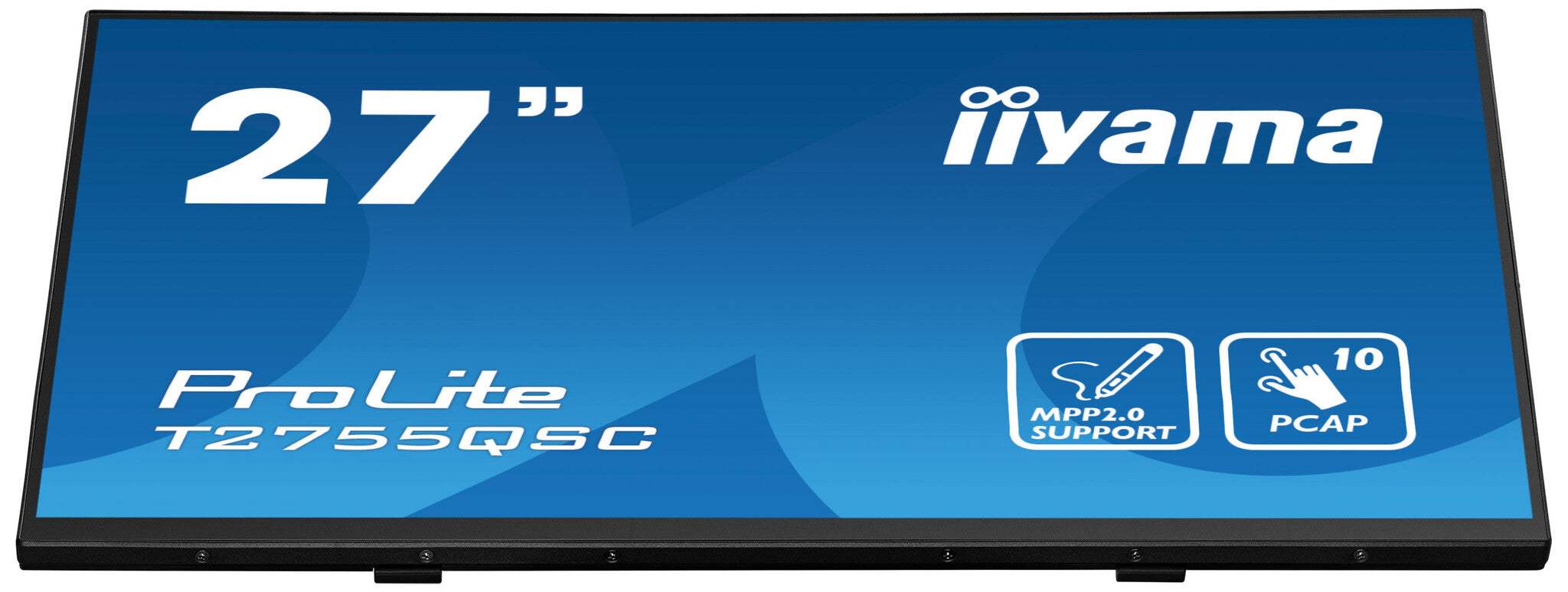iiyama ProLite T2755QSC-B1 - 68.6 cm (27") - 2560 x 1440 pixels Full HD LCD Touchscreen Monitor