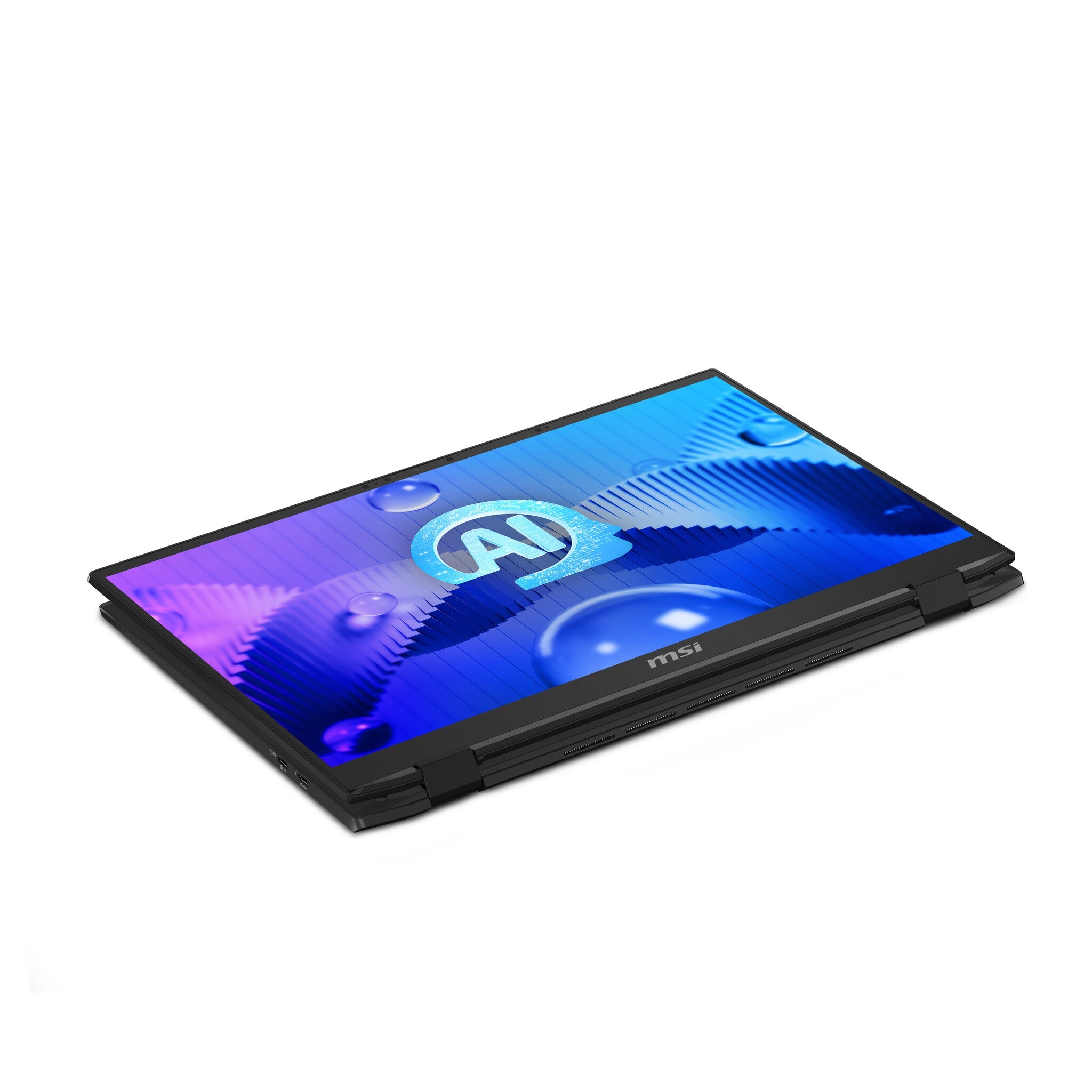 MSI Summit E16 AI Studio Hybrid (2-in-1) - 40.6 cm (16") - Touchscreen - Intel Core Ultra 7 155H - 32 GB LPDDR5-SDRAM - 2 TB SSD - NVIDIA GeForce RTX 4060 - Wi-Fi 7 - Windows 11 Pro - Black