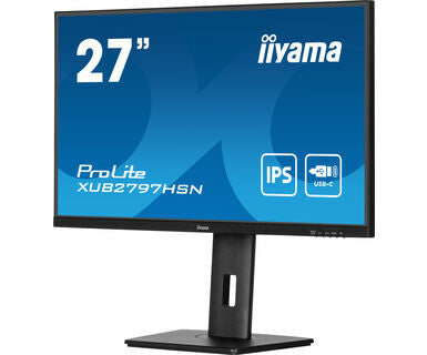 iiyama ProLite XUB2797QSU-B1 - 61 cm (24") - 2560 x 1440 pixels Wide Quad HD LED Monitor