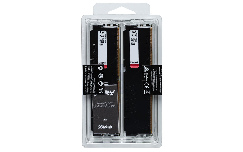 Kingston Technology FURY Beast Black - 16 GB 2 x 8 GB 6000MT/s DDR5 memory module