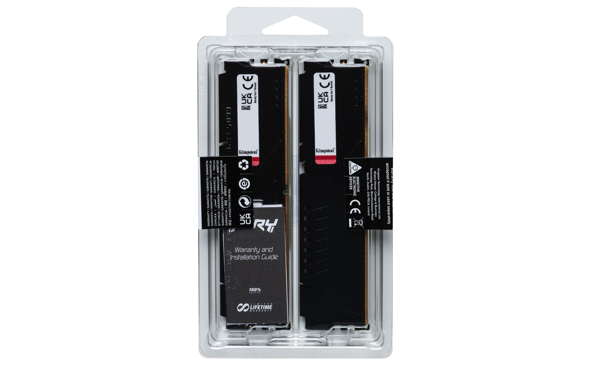 Kingston Technology FURY Beast Black - 16 GB 2 x 8 GB 6000MT/s DDR5 memory module