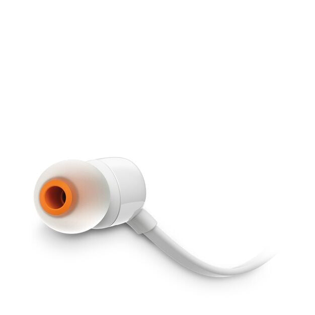 JBL Tune 160 - Wired in-ear Earbuds in White
