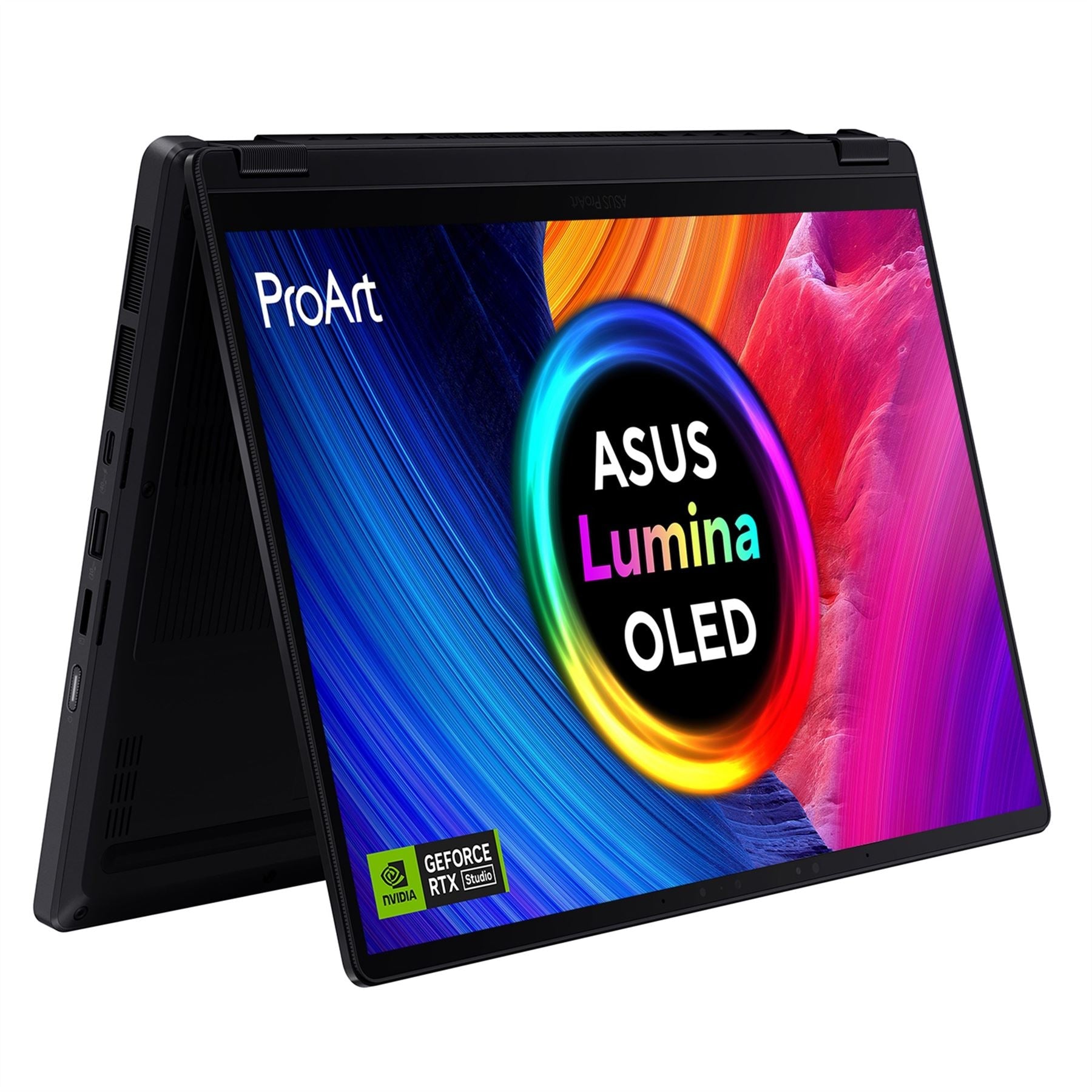 ASUS ProArt PX13 Hybrid (2-in-1) - 33.8 cm (13.3") - Touchscreen - AMD Ryzen AI 9 HX 370 - 32 GB LPDDR5x-SDRAM - 2 TB SSD - NVIDIA GeForce RTX 4070 - Wi-Fi 7 - Windows 11 Home - Black