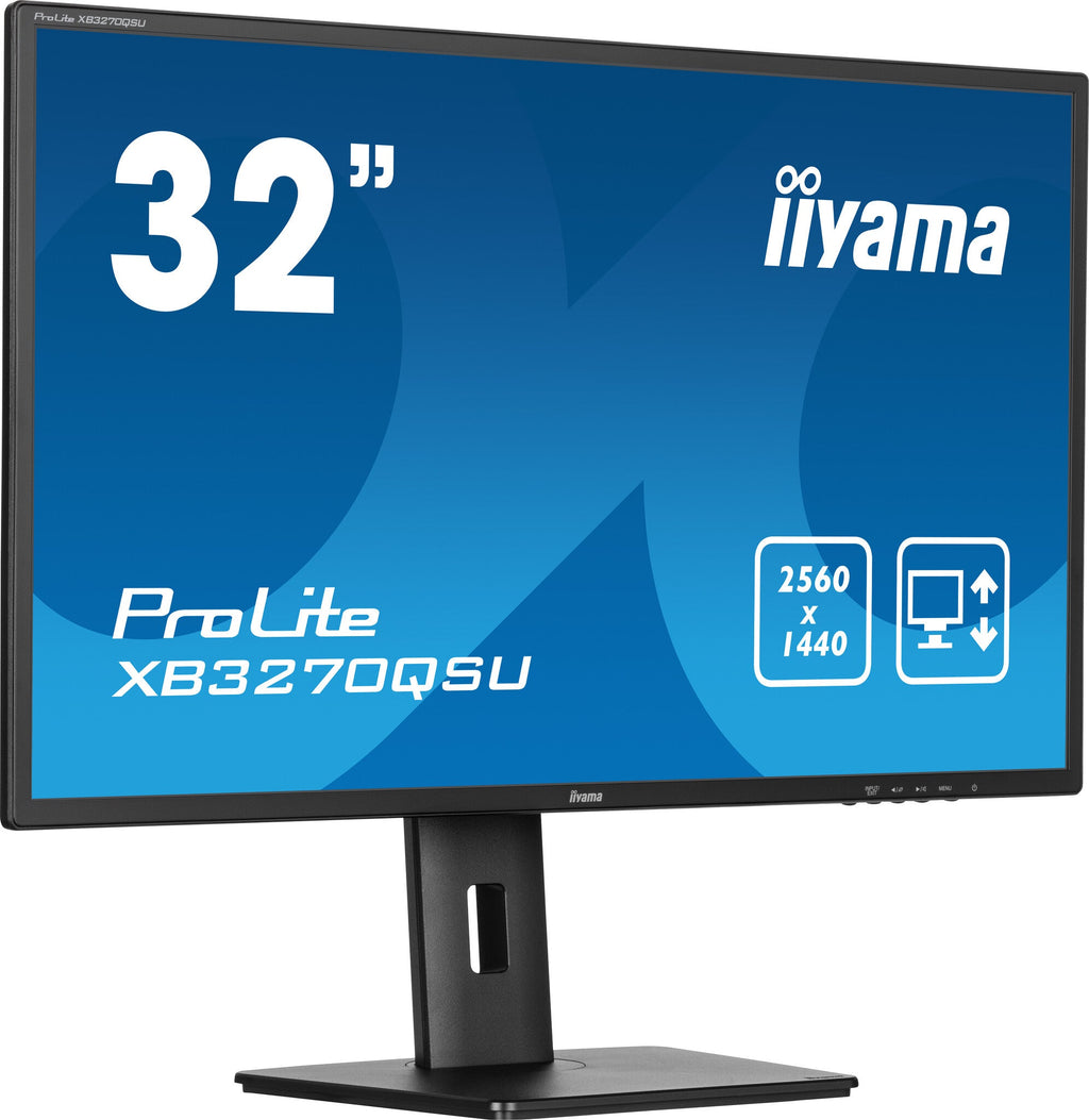 iiyama ProLite XB3270QSU-B1 - 81.3 cm (32") - 2560 x 1440 pixels Wide Quad HD LED Monitor