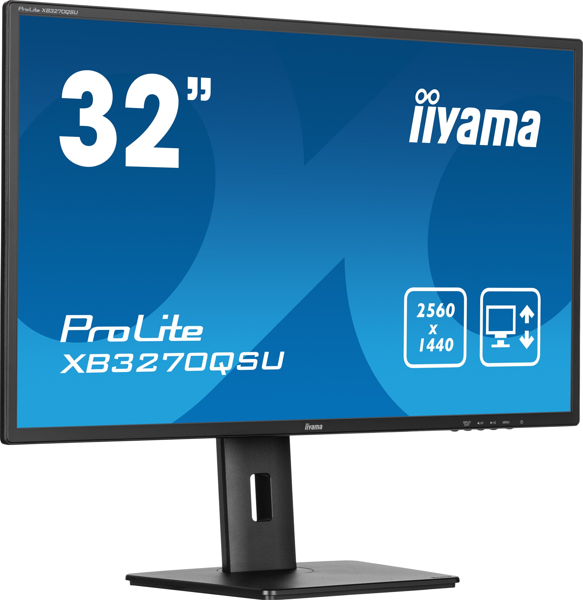 iiyama ProLite XB3270QSU-B1 - 81.3 cm (32") - 2560 x 1440 pixels Wide Quad HD LED Monitor