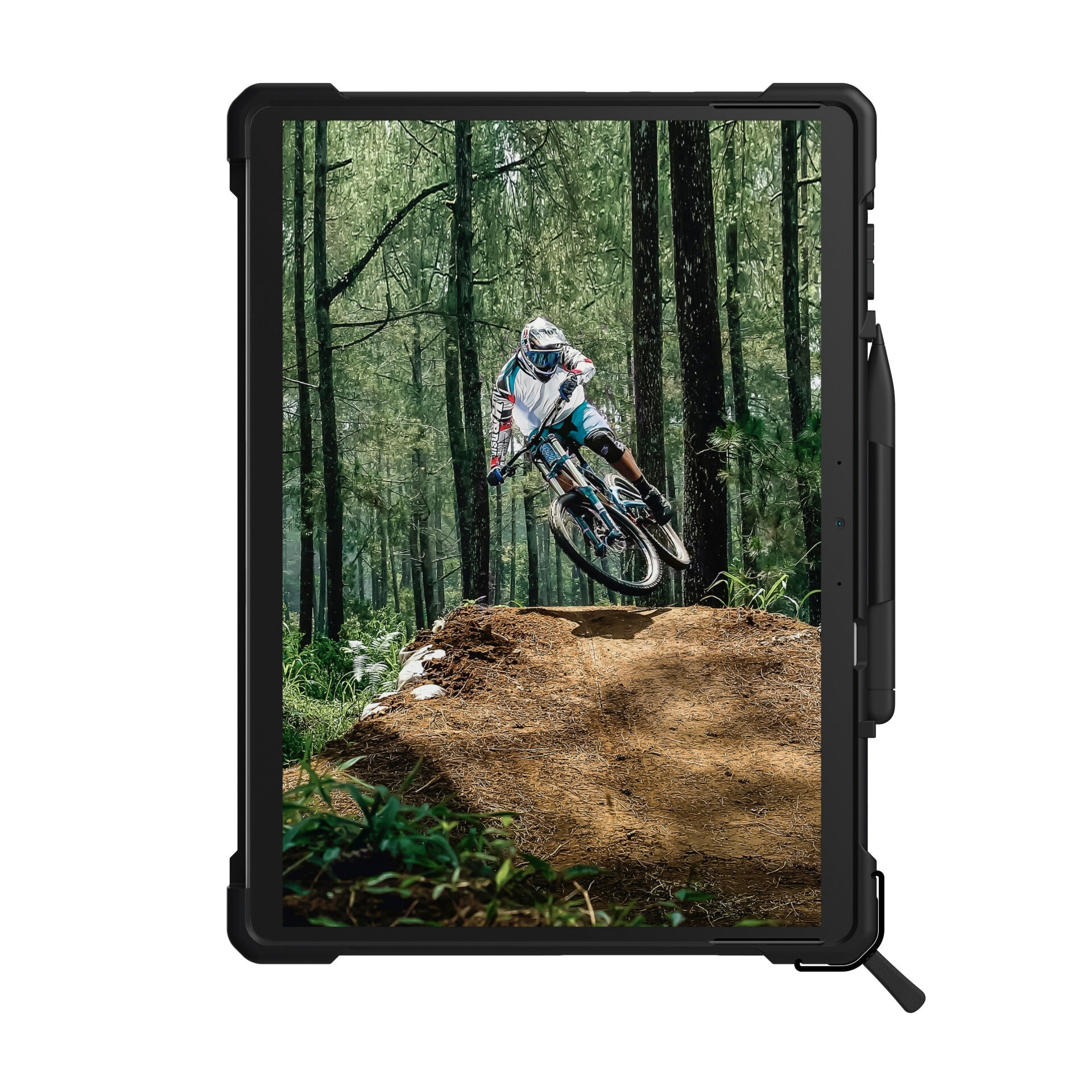 Urban Armor Gear Plasma Series for Microsoft Surface Pro 9 in Black / Transparent