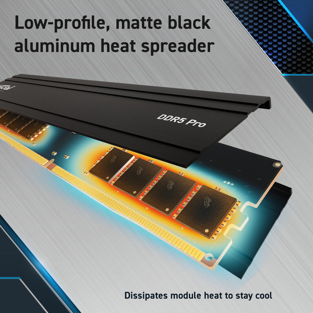 Crucial Pro - 32 GB 2 x 16 GB DDR5 6000 MHz memory module