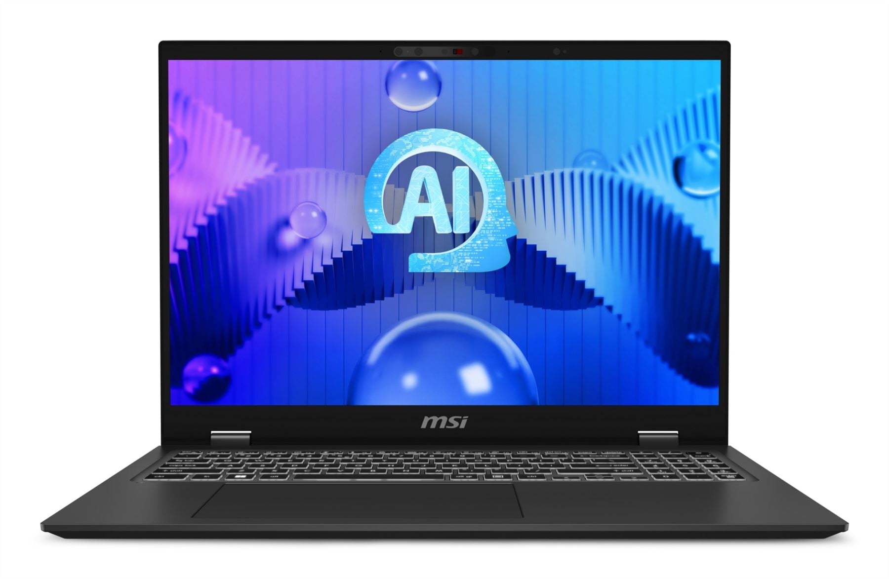 MSI Prestige 16 AI STUDIO Laptop - 40.6 cm (16") - Intel Core Ultra 9 185H - 32 GB LPDDR5-SDRAM - 1 TB SSD - NVIDIA GeForce RTX 4060 - Wi-Fi 7 - Windows 11 Pro - Grey