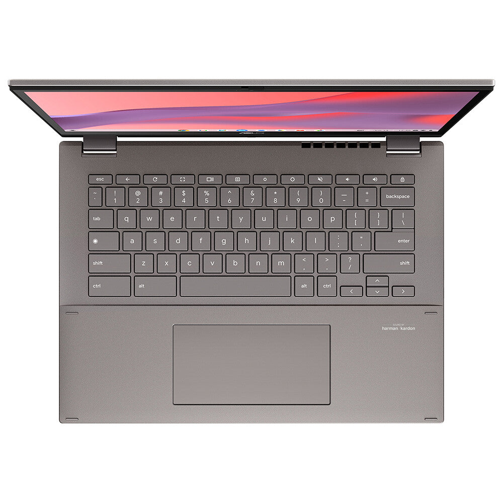 ASUS Chromebook CM34 - 35.6 cm (14") - Touchscreen - AMD Ryzen™ 5 7520C - 8 GB LPDDR5-SDRAM - 256 GB SSD - Wi-Fi 6 - ChromeOS - Grey