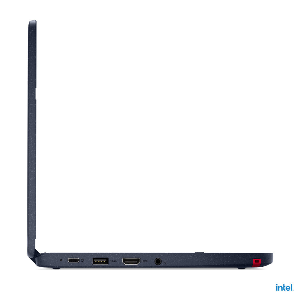 Lenovo 500w Gen 3 Hybrid (2-in-1) - 29.5 cm (11.6") - Touchscreen - Intel® Celeron® N5100 - 4 GB LPDDR4x-SDRAM - 128 GB SSD - Wi-Fi 6 - Windows 11 Pro - Blue