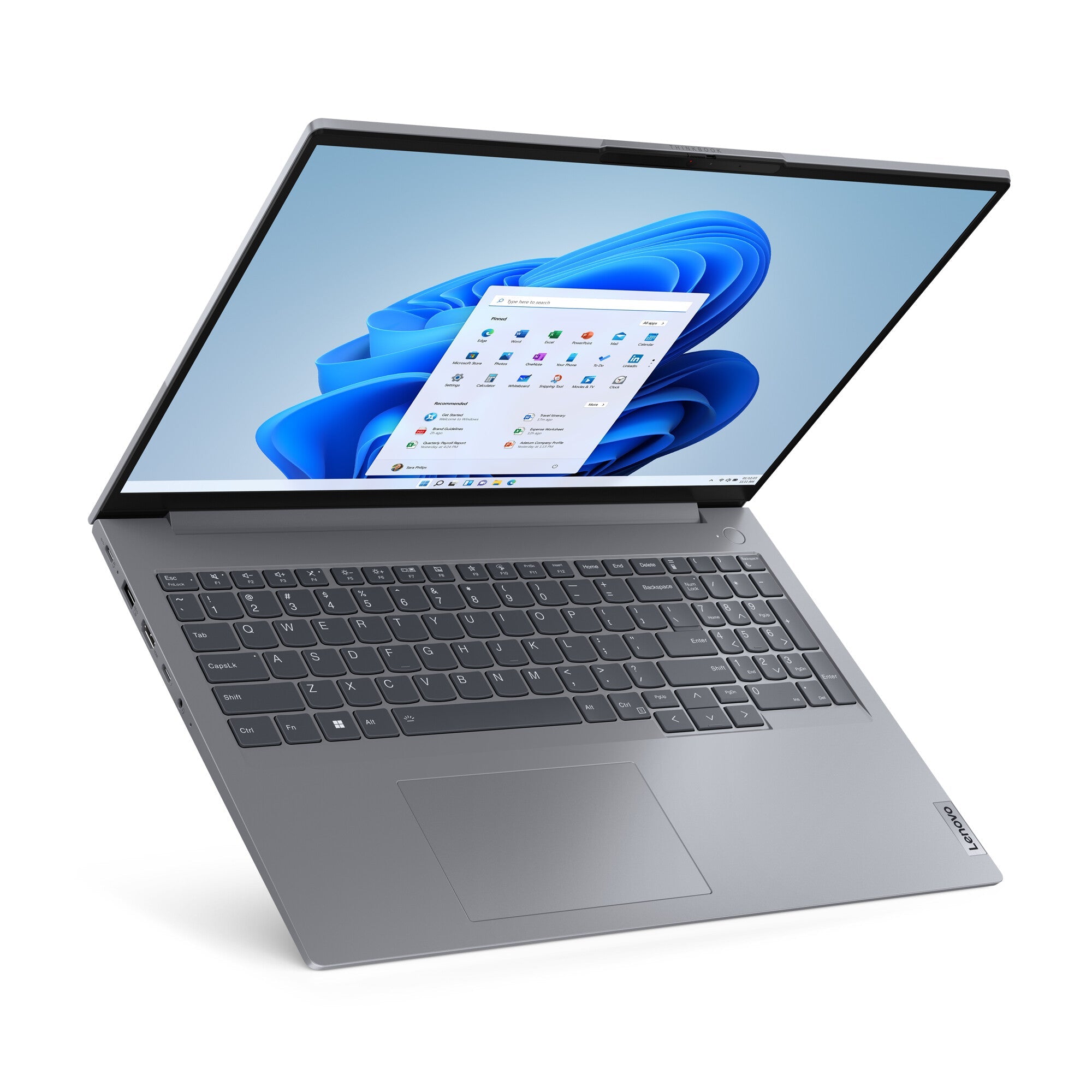 Lenovo ThinkBook 16 G6 IRL Laptop - 40.6 cm (16") - Intel® Core™ i5-13420H - 8 GB DDR5-SDRAM - 256 GB SSD - Wi-Fi 6 - Windows 11 Pro - Grey