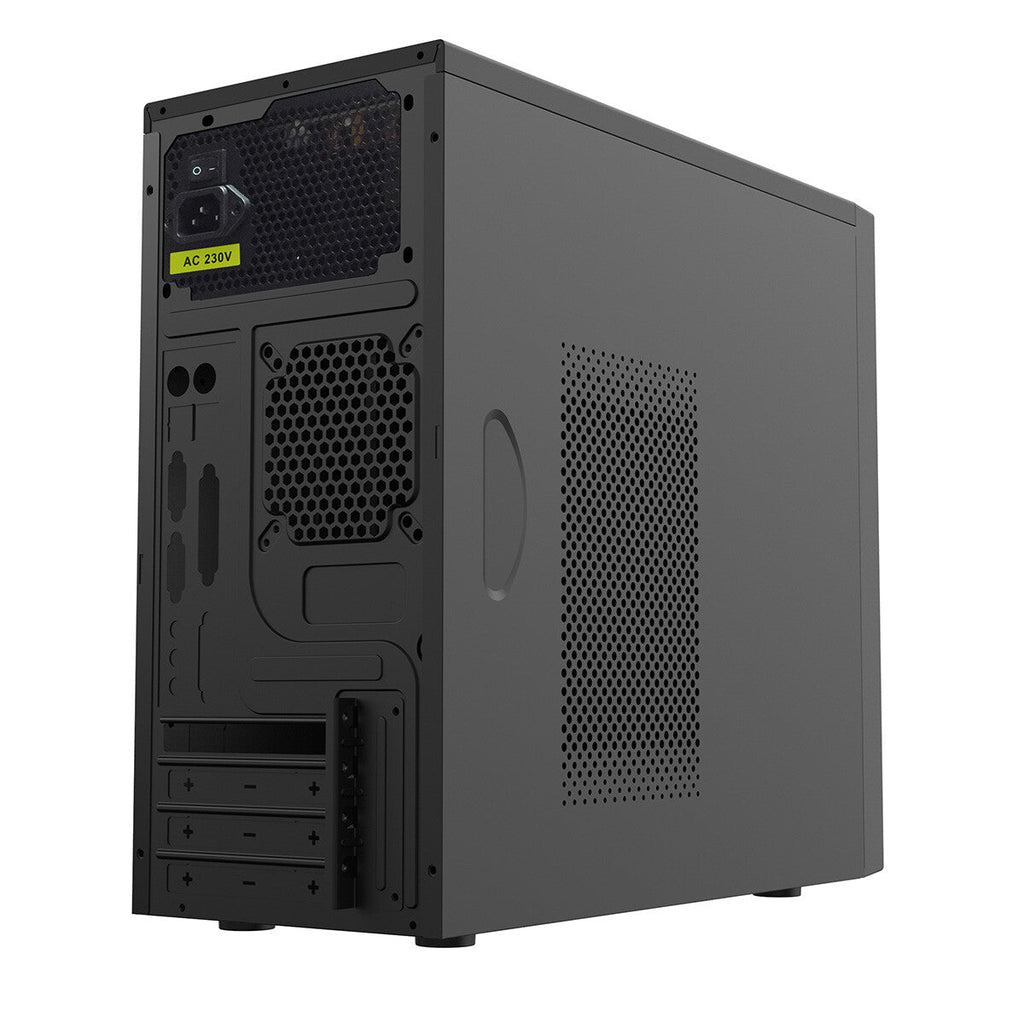 CiT CLASSIC MICRO - MicroATX Mid Tower Case in Black w/ 500W PSU