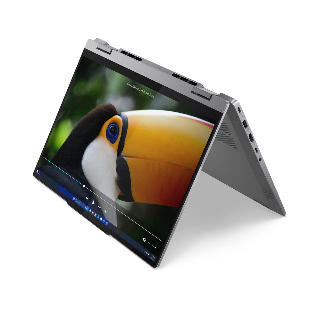 Lenovo ThinkBook 14 Hybrid (2-in-1) - 35.6 cm (14") - Touchscreen - Intel Core Ultra 7 155U - 16 GB DDR5-SDRAM - 512 GB SSD - Wi-Fi 6E - Windows 11 Pro - Grey