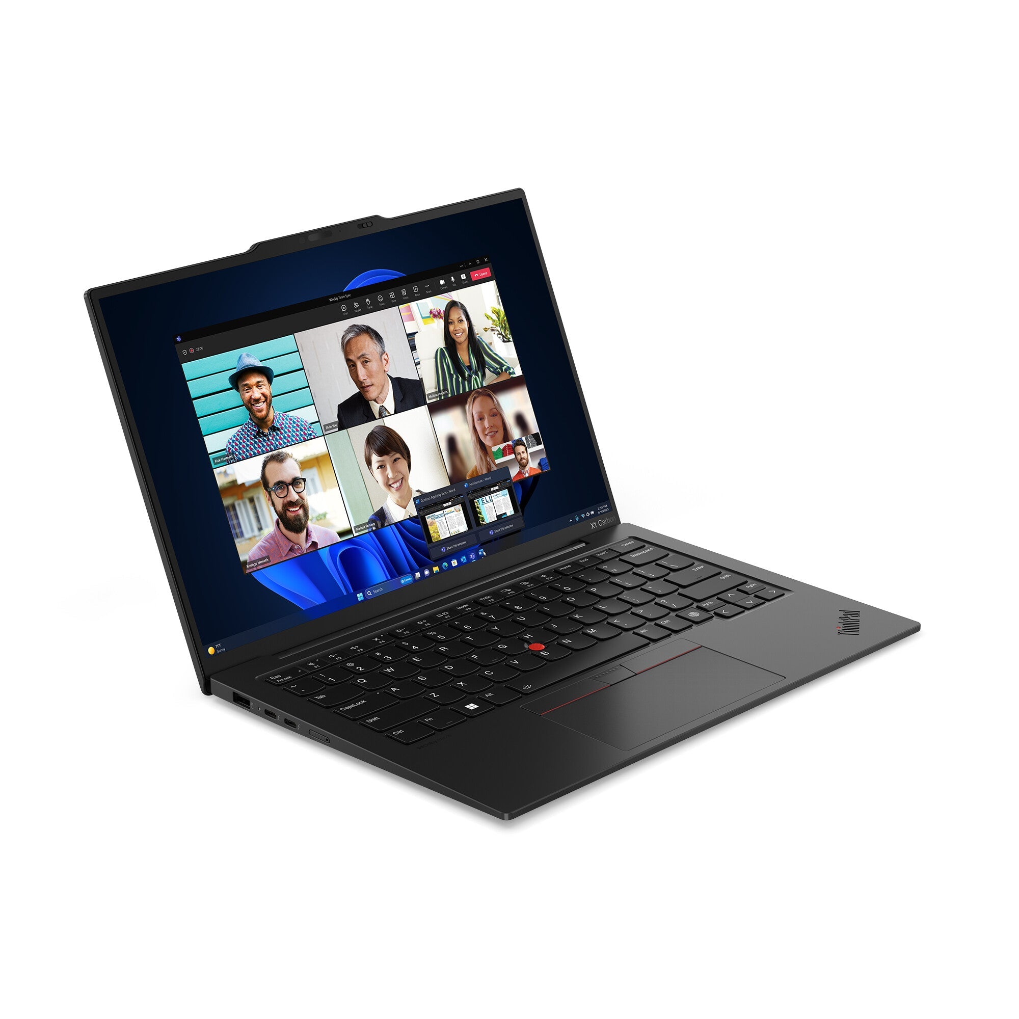 Lenovo ThinkPad X1 Carbon Laptop - 35.6 cm (14") - Touchscreen - Intel Core Ultra 7 155U - 32 GB LPDDR5x-SDRAM - 1 TB SSD - Wi-Fi 6E - Windows 11 Pro - Black