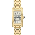 Cartier Tank Americaine W26015K2 Yellow Gold