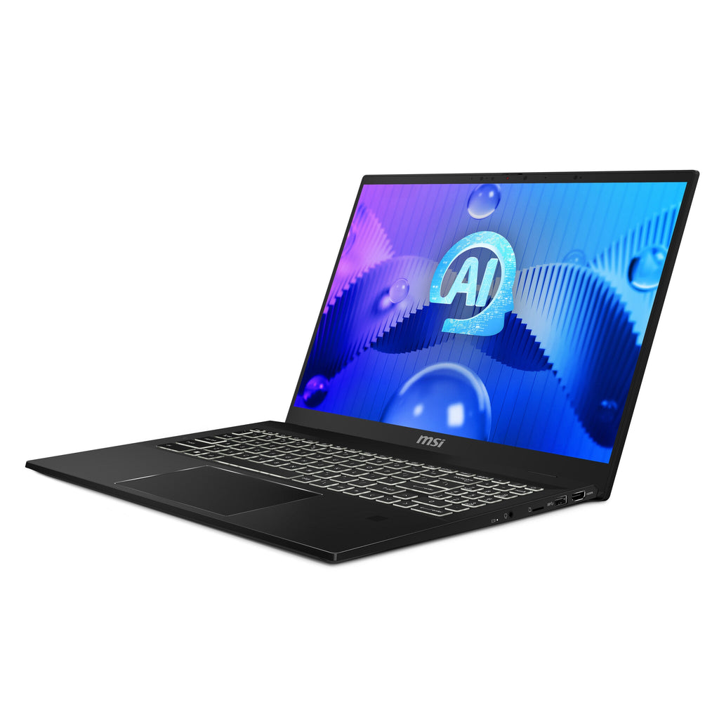 MSI Summit E16 AI Studio Hybrid (2-in-1) - 40.6 cm (16") - Touchscreen - Intel Core Ultra 7 155H - 32 GB LPDDR5-SDRAM - 2 TB SSD - NVIDIA GeForce RTX 4060 - Wi-Fi 7 - Windows 11 Pro - Black