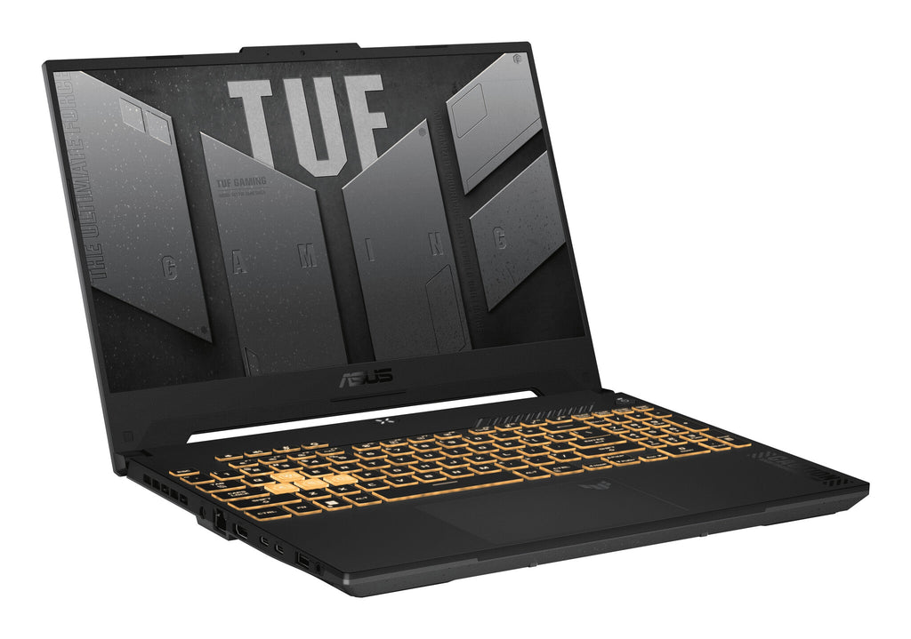 ASUS TUF Gaming F15 Laptop - 39.6 cm (15.6") - Intel® Core™ i7-13620H - 16 GB DDR5-SDRAM - 512 GB SSD - NVIDIA GeForce RTX 4050 - Wi-Fi 6 - Windows 11 Home - Black / Grey