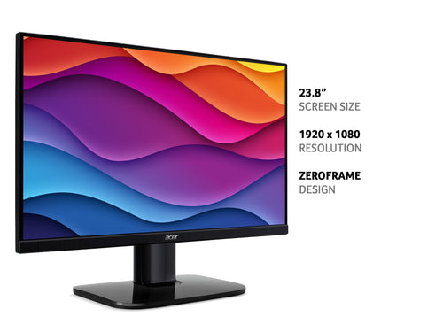 Acer KA2 KA242YHbi - 60.5 cm (23.8") - 1920 x 1080 pixels Full HD LED Monitor