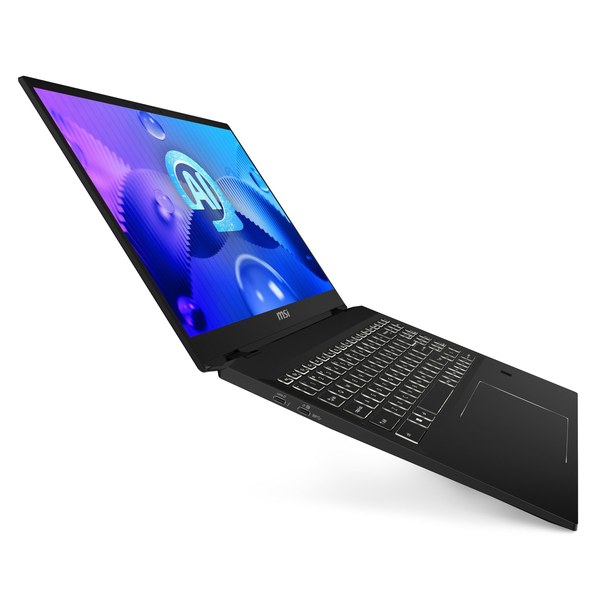 MSI Summit E16 AI Studio Hybrid (2-in-1) - 40.6 cm (16") - Touchscreen - Intel Core Ultra 7 155H - 32 GB LPDDR5-SDRAM - 2 TB SSD - NVIDIA GeForce RTX 4060 - Wi-Fi 7 - Windows 11 Pro - Black