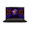 MSI Gaming Thin GF63 12VE-424UK Intel® Core™ i5 i5-12450H Laptop 39.6 cm (15.6") Full HD 16 GB DDR4-SDRAM 512 GB SSD NVIDIA GeForce RTX 4050 Wi-Fi 6 (802.11ax) Windows 11 Home Black