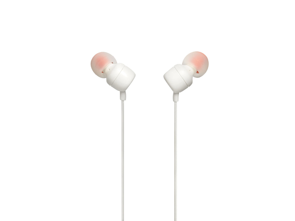JBL Tune 110 - Wired in-ear Earbuds in White