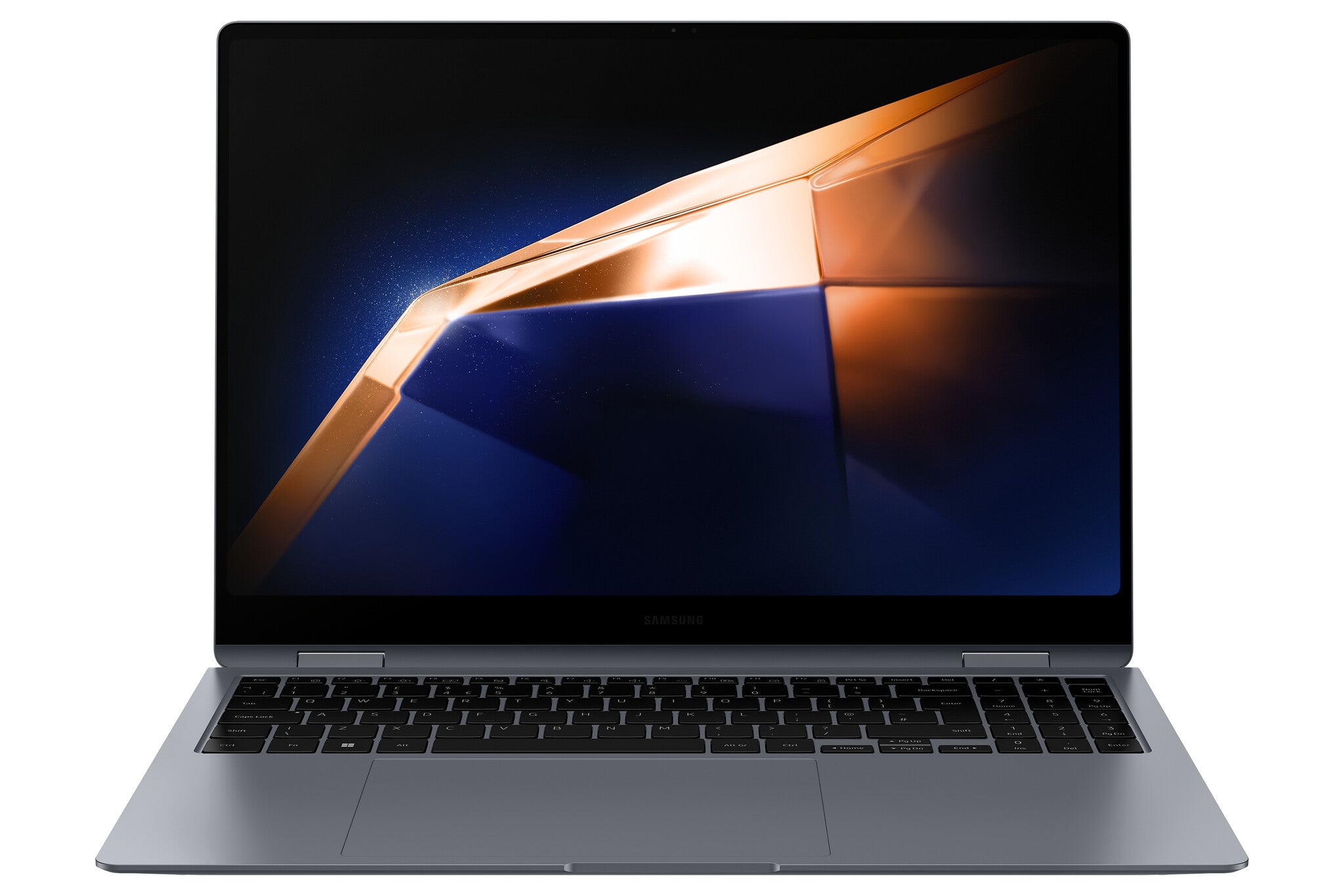 Samsung Galaxy Book4 Pro 360 Hybrid (2-in-1) - 40.6 cm (16") - Touchscreen - Intel® Core™ Ultra 7 155H - 16 GB LPDDR5x-SDRAM - 512 GB SSD - Wi-Fi 6E - Windows 11 Home - Grey