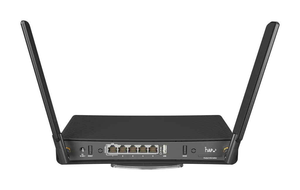 Mikrotik hAP ax³ - Gigabit Ethernet Dual-band (2.4 GHz / 5 GHz) Router