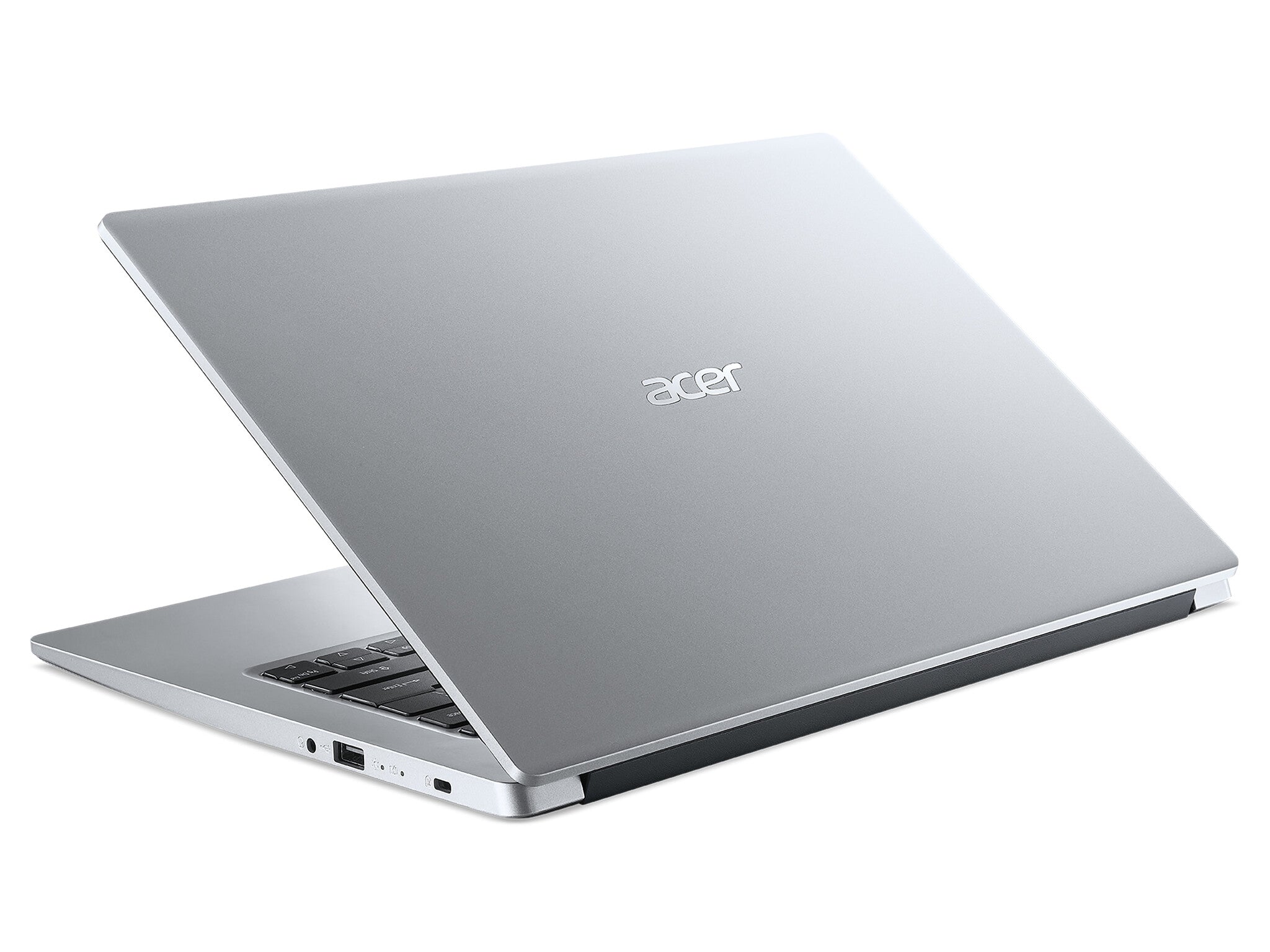 Acer Aspire 1 Laptop - 35.6 cm (14") - Intel Celeron N4500 - 4 GB DDR4-SDRAM - 64 GB eMMC - Windows 11 - Silver