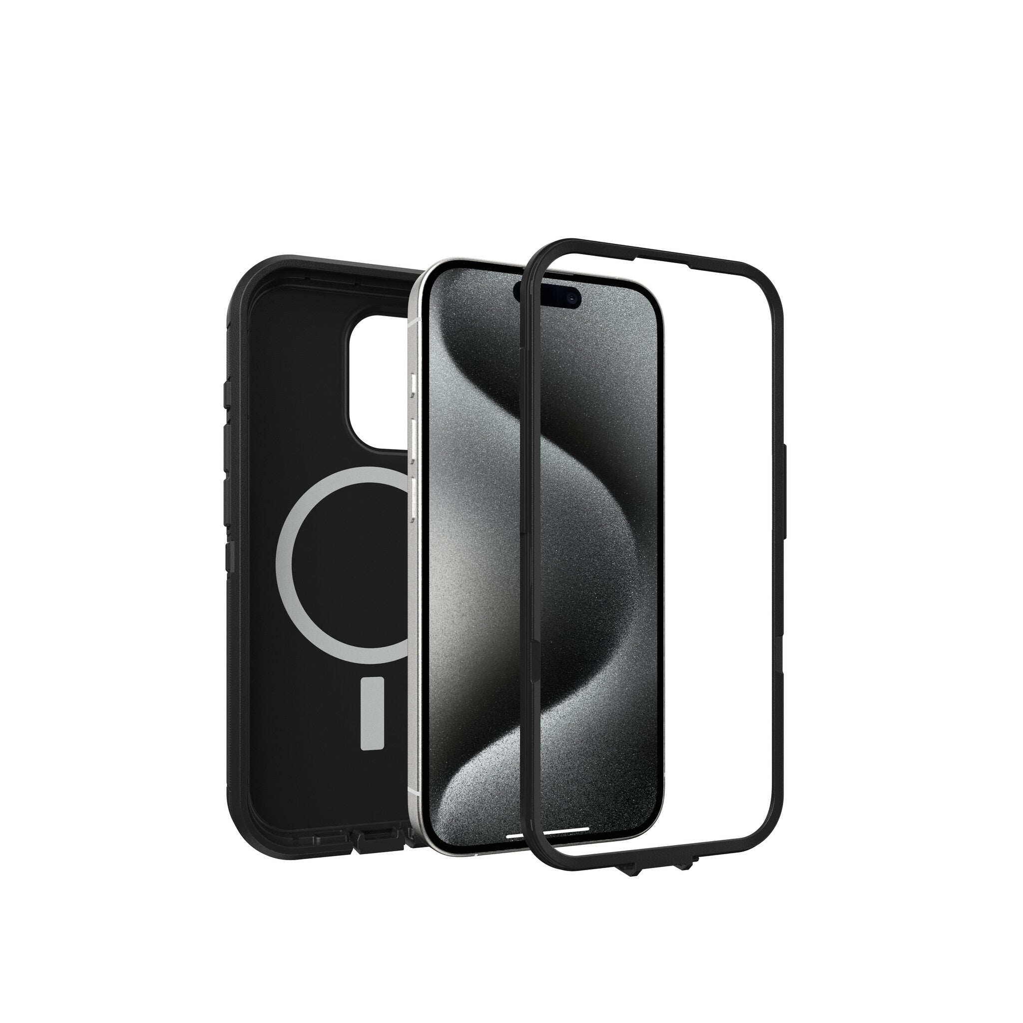 OtterBox Defender XT for iPhone 15 Pro in Black