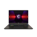 MSI Vector 16 HX A14VHG Intel® Core™ i7 i7-14650HX Laptop 40.6 cm (16") Full HD+ 16 GB DDR5-SDRAM 2 TB SSD NVIDIA GeForce RTX 4080 Wi-Fi 7 (802.11be) Windows 11 Home Black