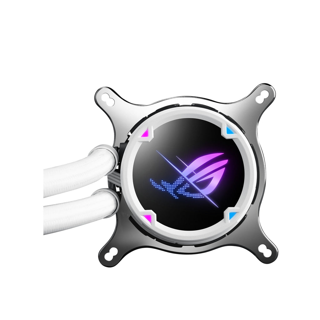 ASUS ROG STRIX LC II 240 ARGB "White Edition" - All-in-one Liquid Processor Cooler in White - 240mm