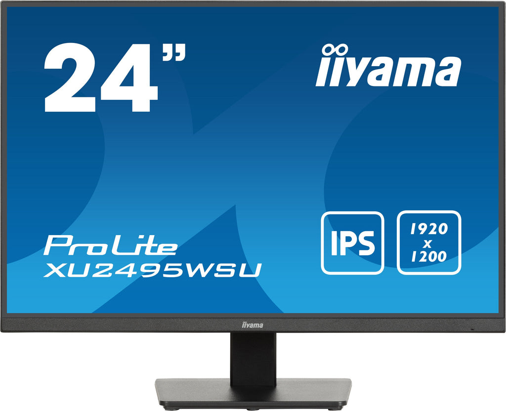iiyama ProLite XU2495WSU-B7 - 61 cm (24") - 1920 x 1200 pixels 4K UHD LED Monitor