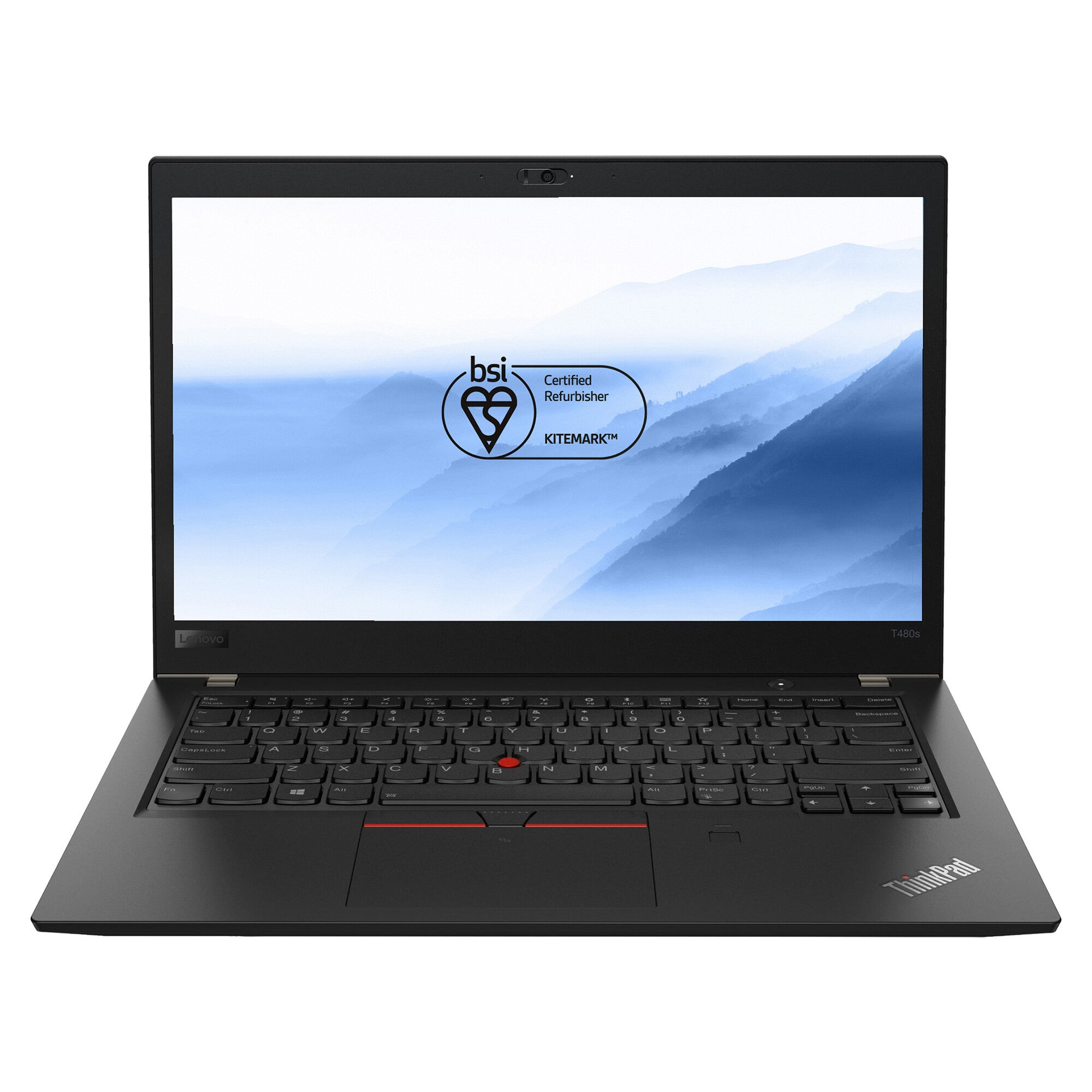 Lenovo ThinkPad T480s Laptop - 35.6 cm (14") - Intel® Core™ i7-8550U - 8 GB DDR4-SDRAM - 256 GB SSD - Wi-Fi 5 - Windows 11 Pro - Black - Refurbished
