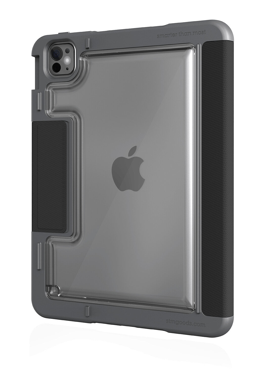 STM Dux Plus Folio Case for 11" iPad Pro in Black / Transparent