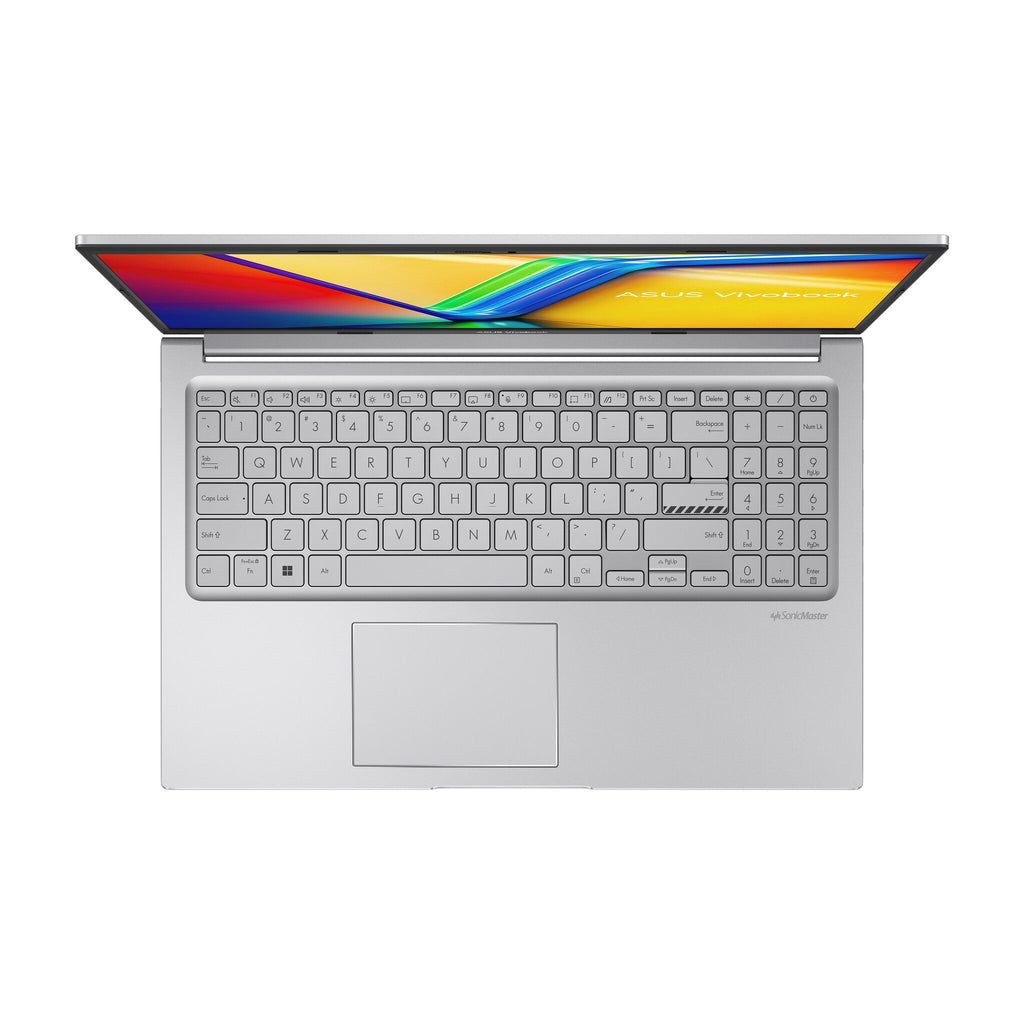 ASUS Vivobook 15 Laptop - 39.6 cm (15.6") - Intel® Core™ i7-1255U - 8 GB DDR4-SDRAM - 512 GB SSD - Wi-Fi 6E - Windows 11 Home - Silver