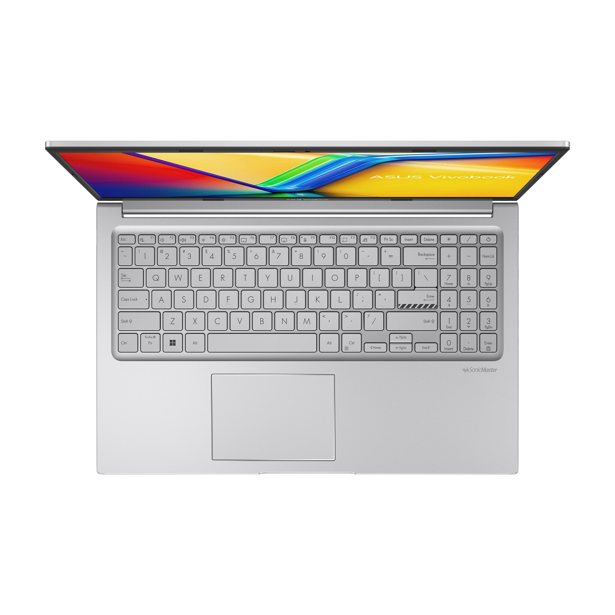 ASUS Vivobook 15 Laptop - 39.6 cm (15.6") - Intel® Core™ i7-1255U - 8 GB DDR4-SDRAM - 512 GB SSD - Wi-Fi 6E - Windows 11 Home - Silver