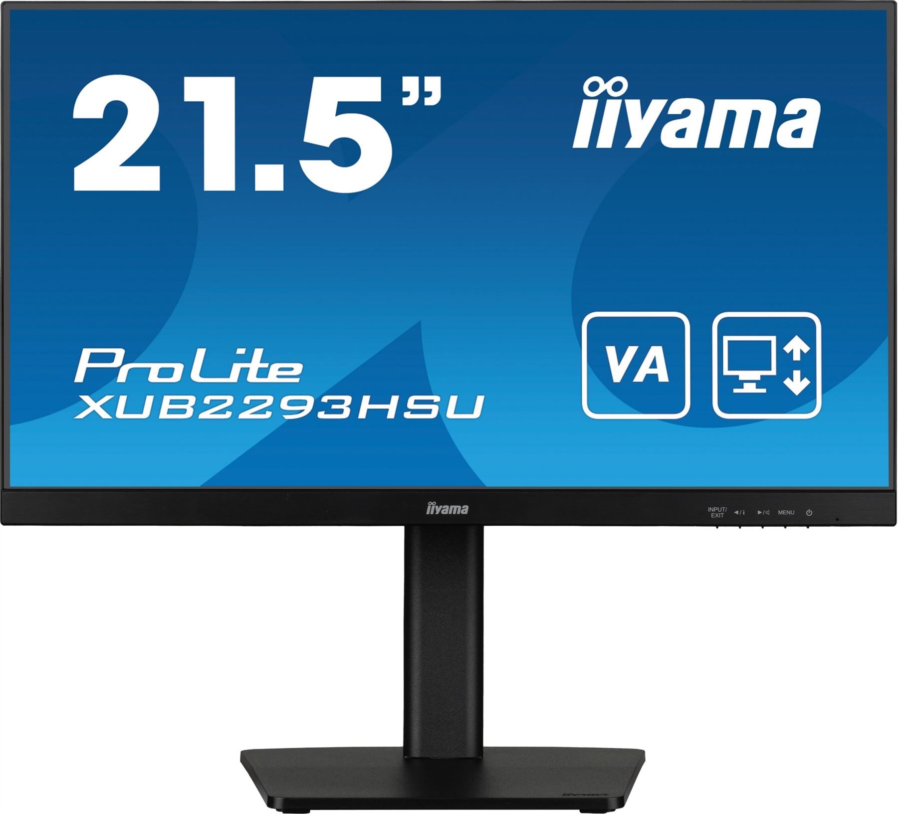 iiyama ProLite XUB2293HSU-B7 - 54.6 cm (21.5") - 1920 x 1080 pixels FHD LED Monitor