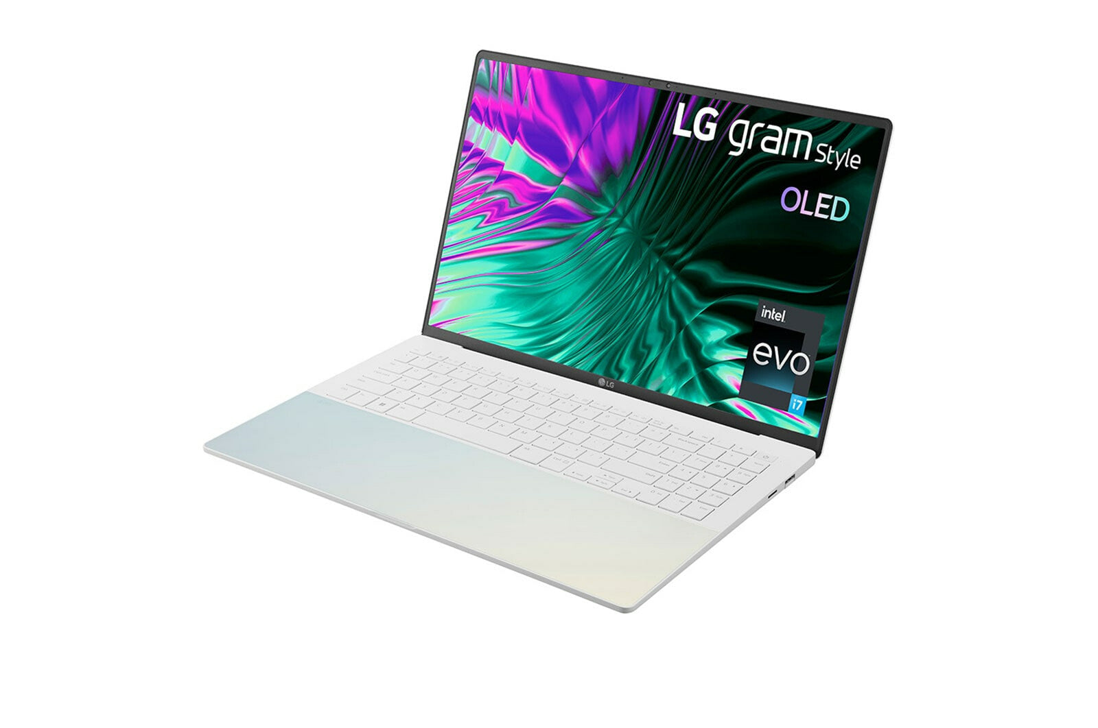 LG Gram Style Laptop - 40.6 cm (16") - Intel® Core™ i7-1360P - 32 GB LPDDR5-SDRAM - 2 TB SSD - Wi-Fi 6E - Windows 11 Home - Silver