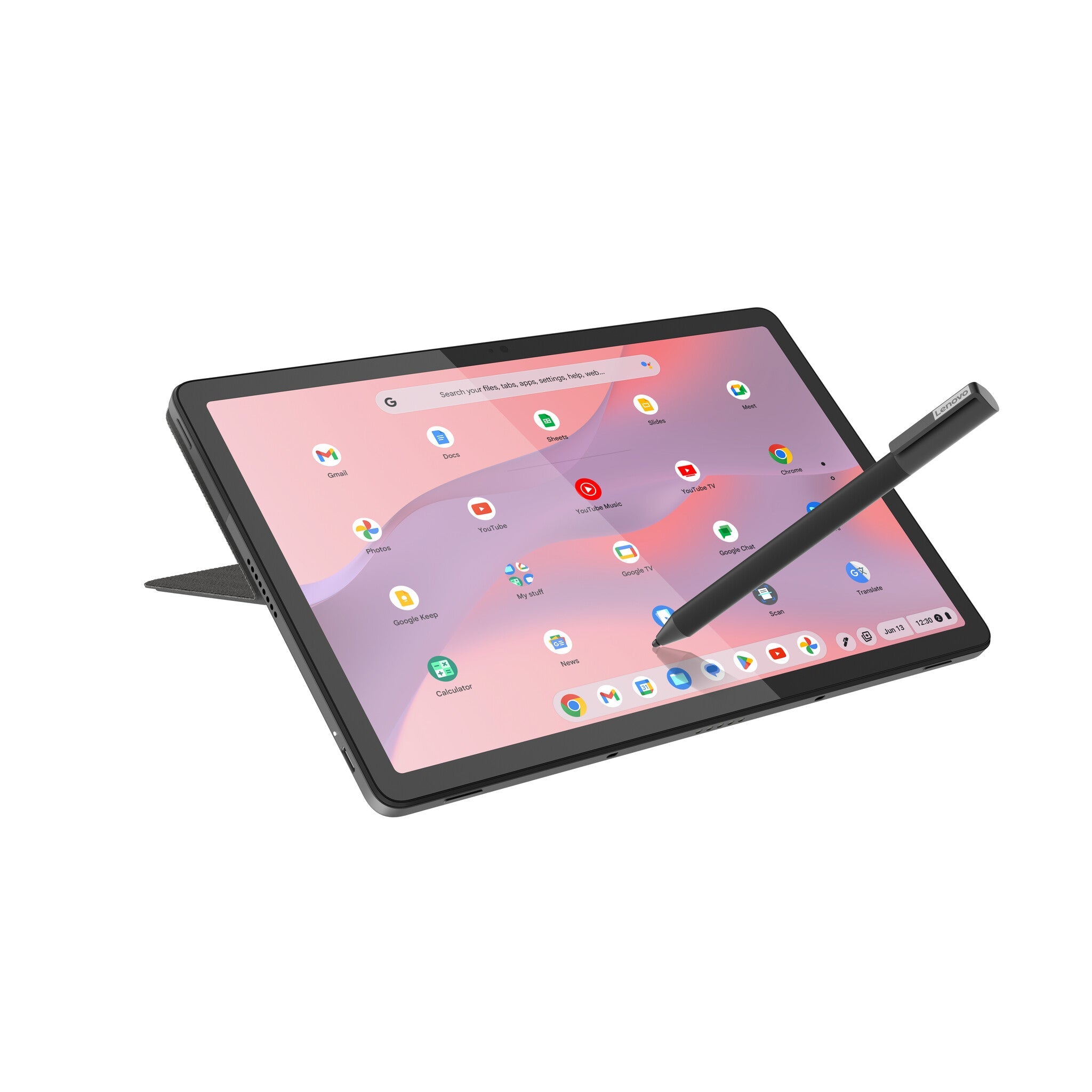 Lenovo IdeaPad Duet 3 Chromebook - 27.8 cm (10.9") - Touchscreen - Qualcomm Snapdragon 7c Gen 2 - 8 GB LPDDR4x-SDRAM - 128 GB eMMC - Wi-Fi 5 - ChromeOS - Grey