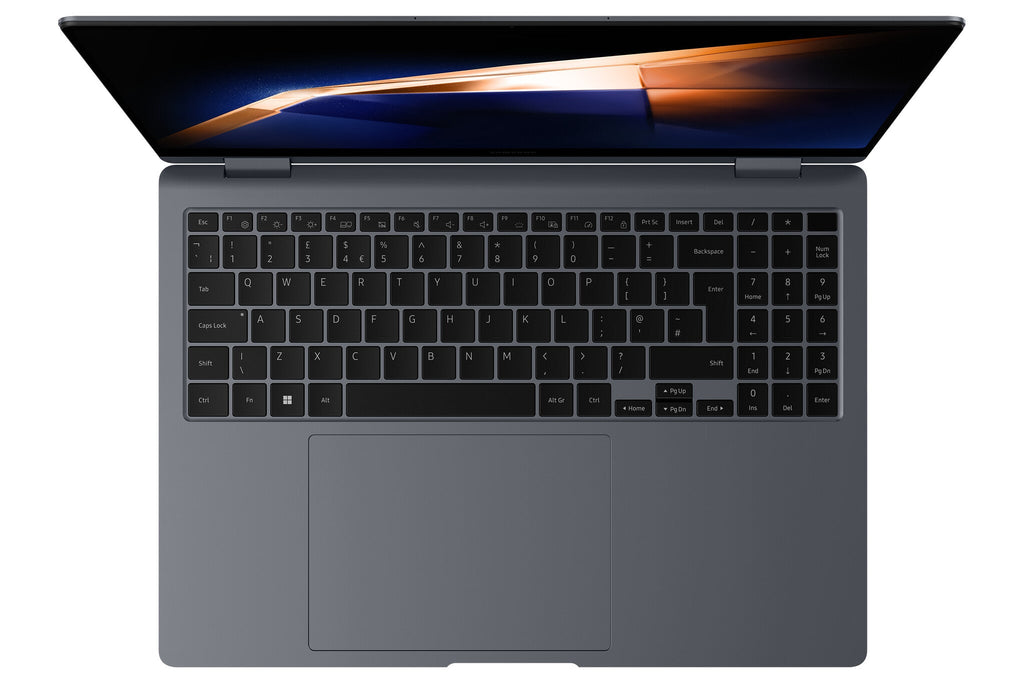 Samsung Galaxy Book4 Pro 360 Hybrid (2-in-1) - 40.6 cm (16") - Touchscreen - Intel® Core™ Ultra 7 155H - 16 GB LPDDR5x-SDRAM - 512 GB SSD - Wi-Fi 6E - Windows 11 Home - Grey