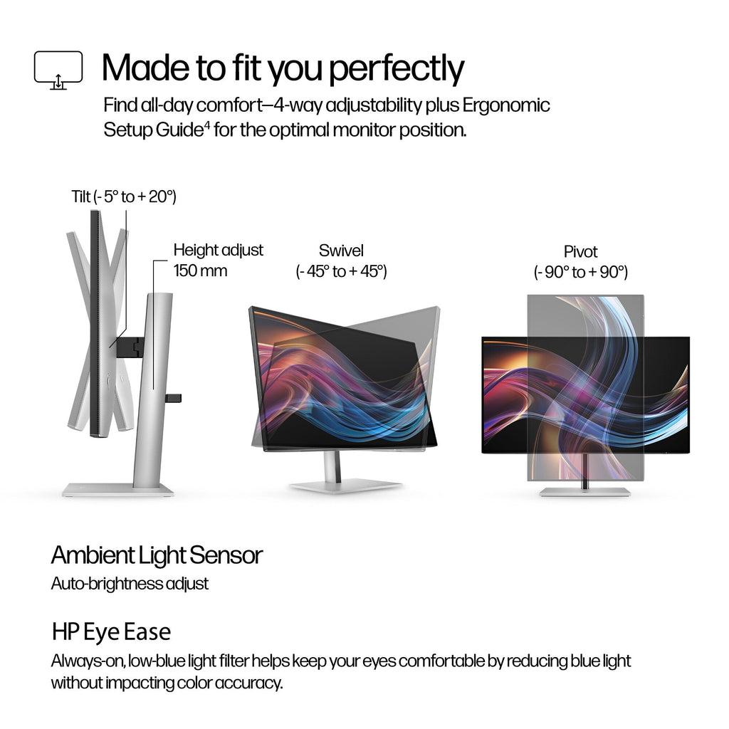 HP Series 7 Pro 727PK - 68.6 cm (27") - 3840 x 2160 pixels 4K Ultra HD LED Monitor
