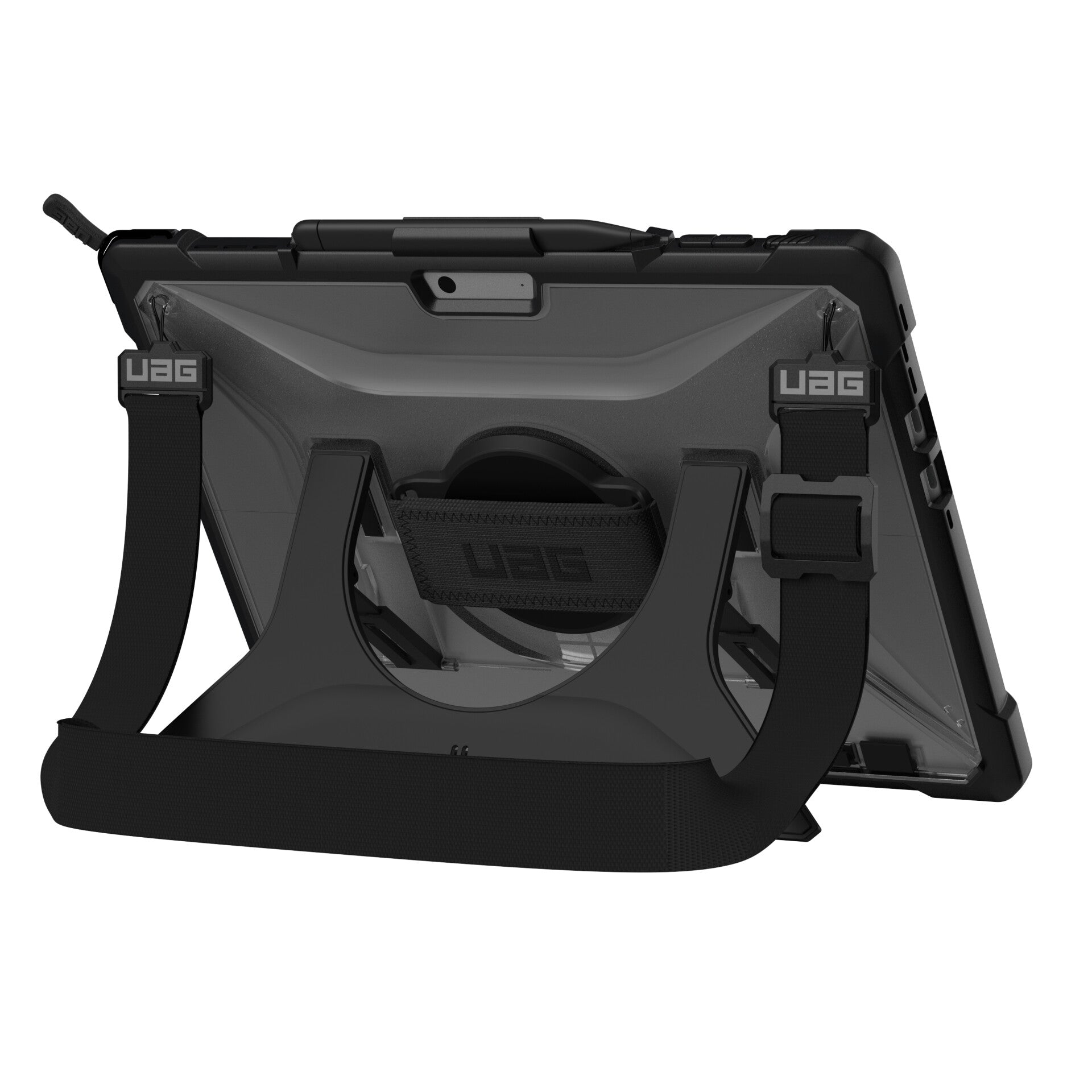 Urban Armor Gear Plasma Series for Microsoft Surface Pro 9 in Black / Transparent