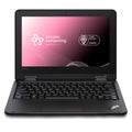 Lenovo Yoga 11e Laptop - 29.5 cm (11.6") - Touchscreen -  Intel Celeron - 8 GB DDR5-SDRAM - 128 GB SSD - Wi-Fi 5 (802.11ax) - Windows 11 Pro - Black - Refurbished